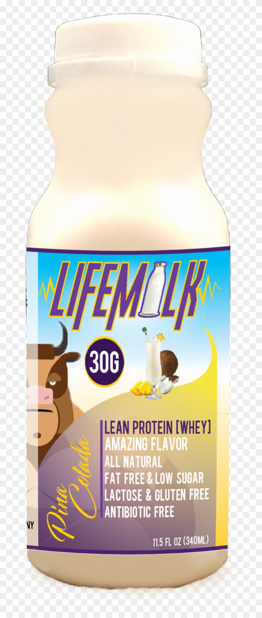 Lifemilk Pina Colada Protein Shake - Milkshake #1700327