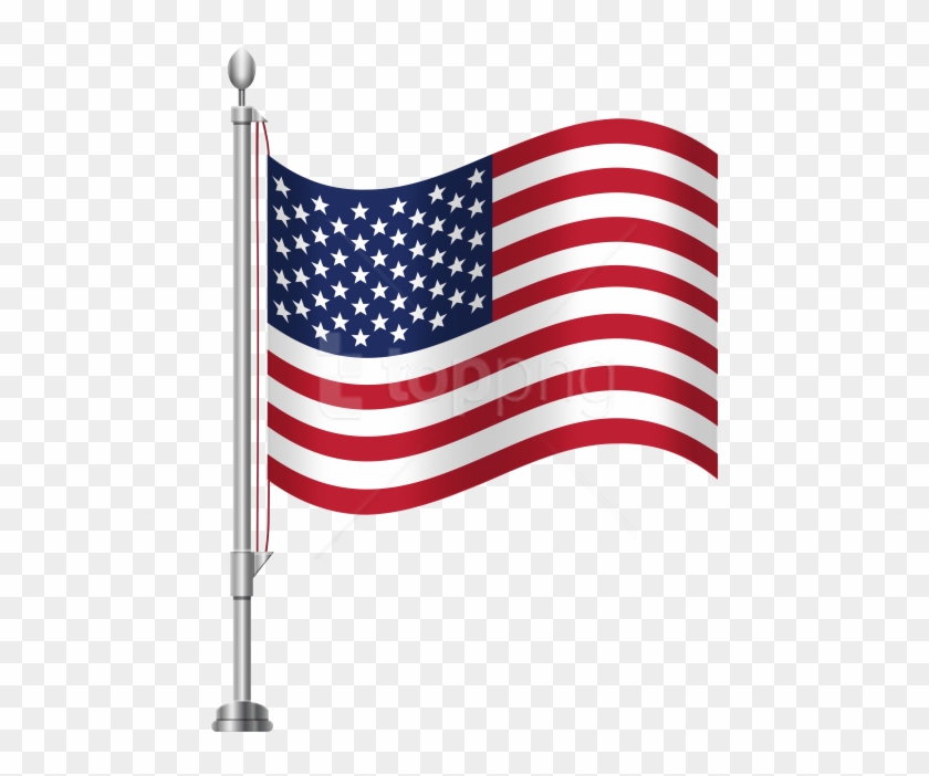 Free Png Download United States Of America Flag Clipart - Usa Flag Clipart Png #1700329