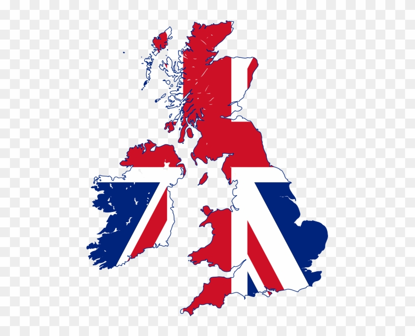 195 × 240 Pixels - Flag Map Of Great Britain #1700345