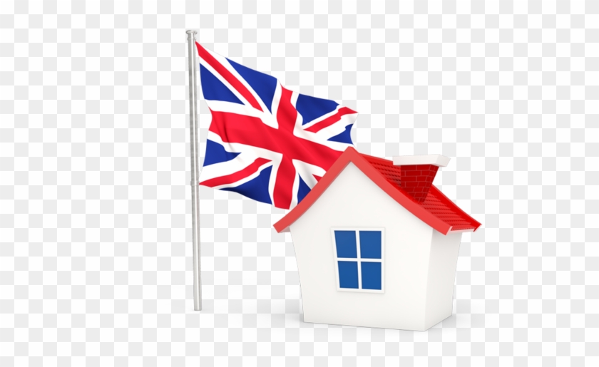 Casas Con La Bandera Dominicana #1700349