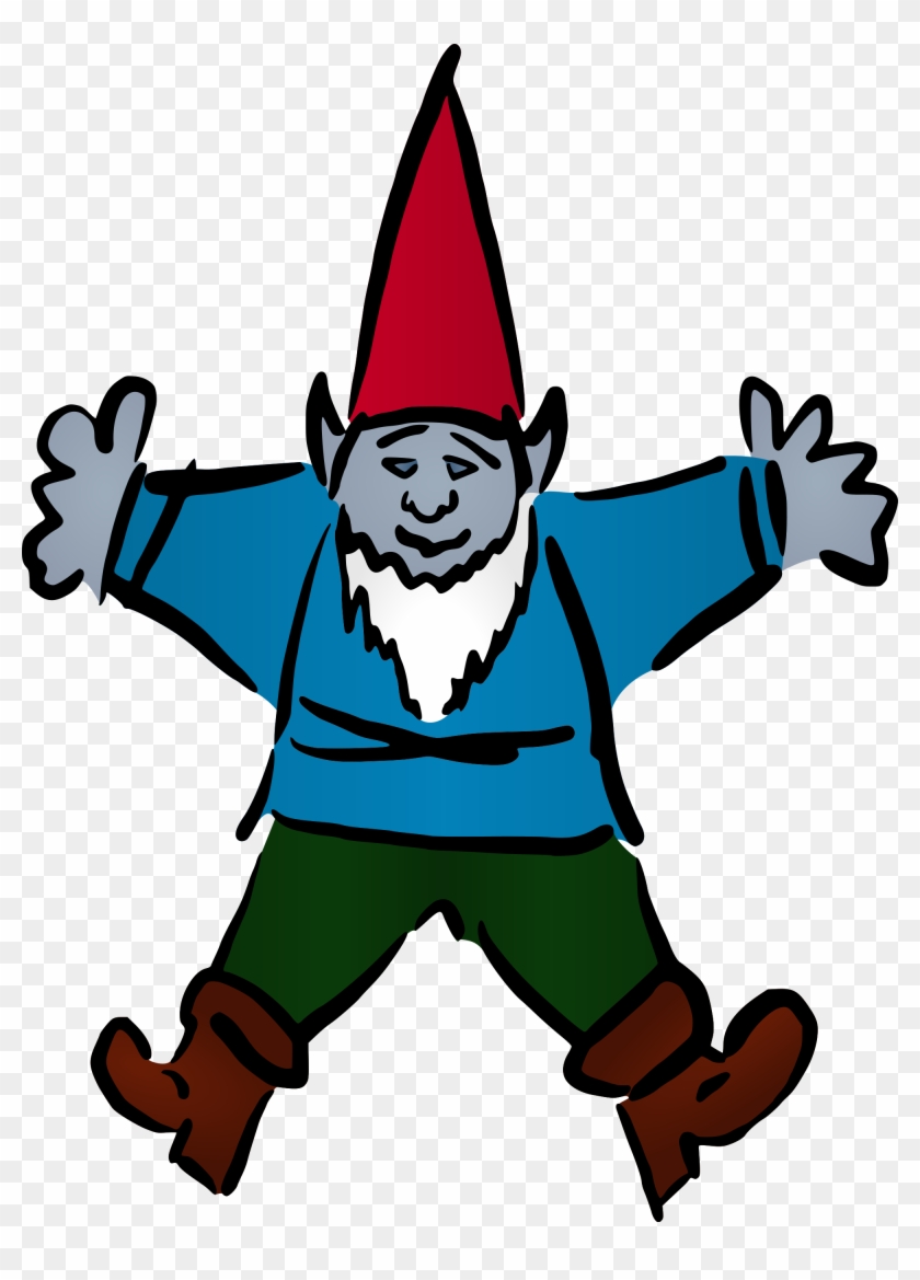 File Gnome Drawing In Colours Svg Wikimedia - Drawing #1700371
