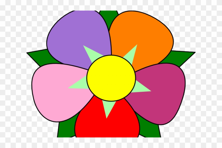Other Clipart Five Flower - Single Flowers Clipart #1700386