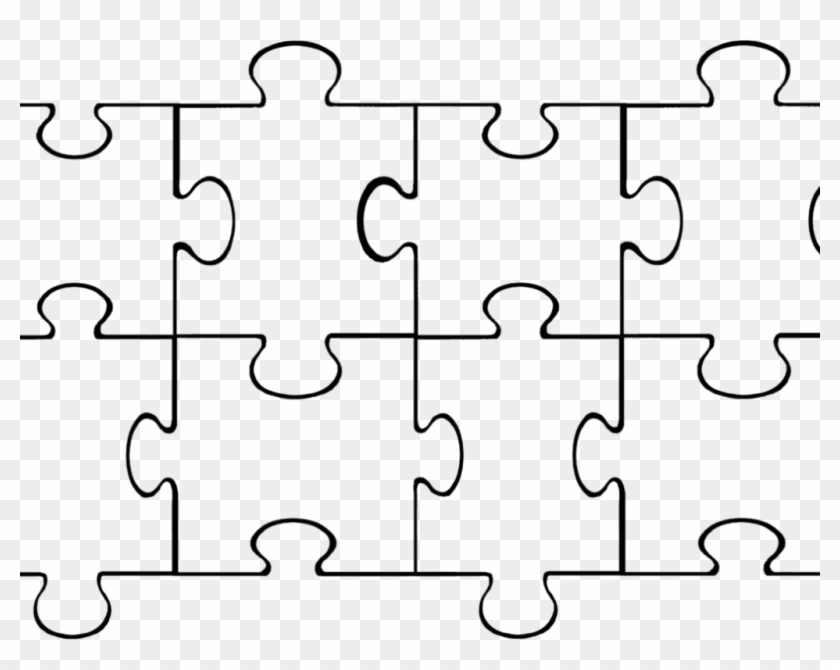 8 puzzle pieces template