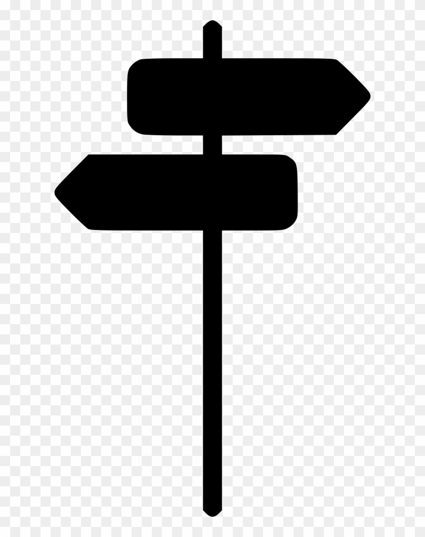 Direction Sign Arrow Back Next Street Traffic Comments - Street Direction Clipart Png #1700440