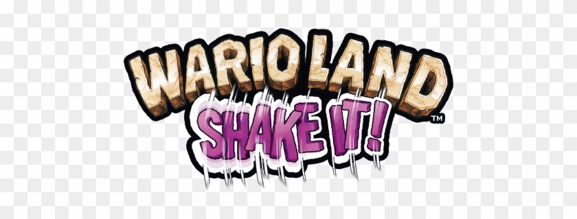 Bargain Bin Review Wario Land Shake It - Wario Land Shake It Logo #1700476