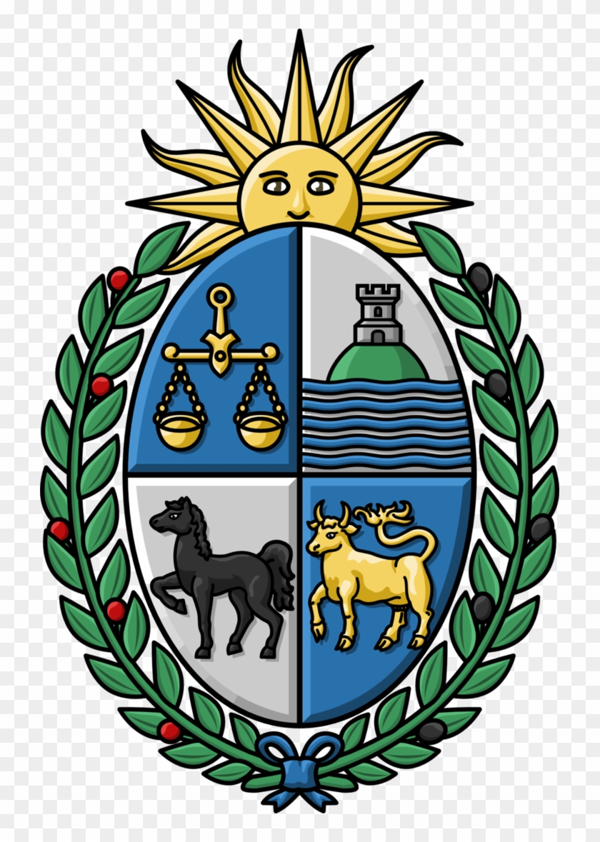 Coat Of Arms Of Uruguay - Uruguay Coat Of Arms #1700492