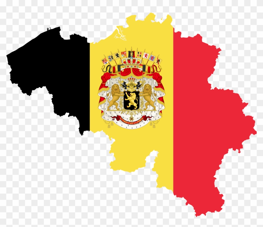 Map Flag With Coat Of Arms - Map Flag With Coat Of Arms #1700502