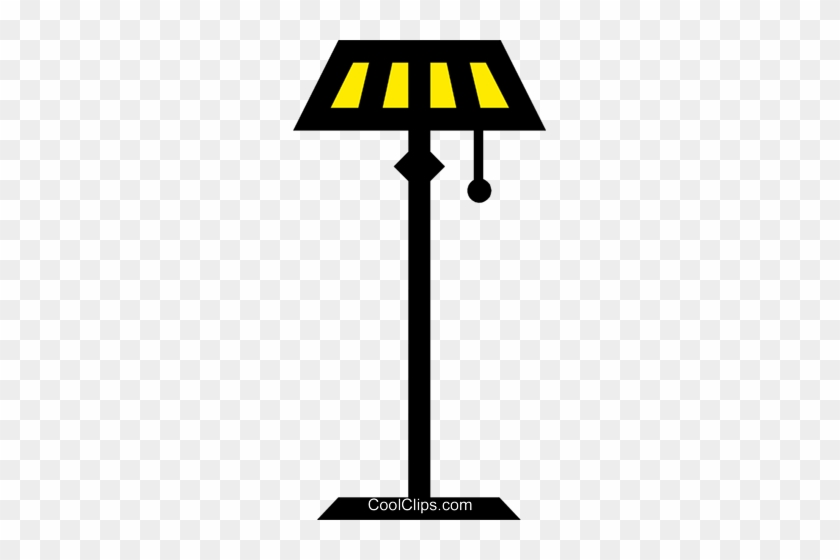 Lamp Royalty Free Vector Clip Art Illustration - Traffic Sign #1700508