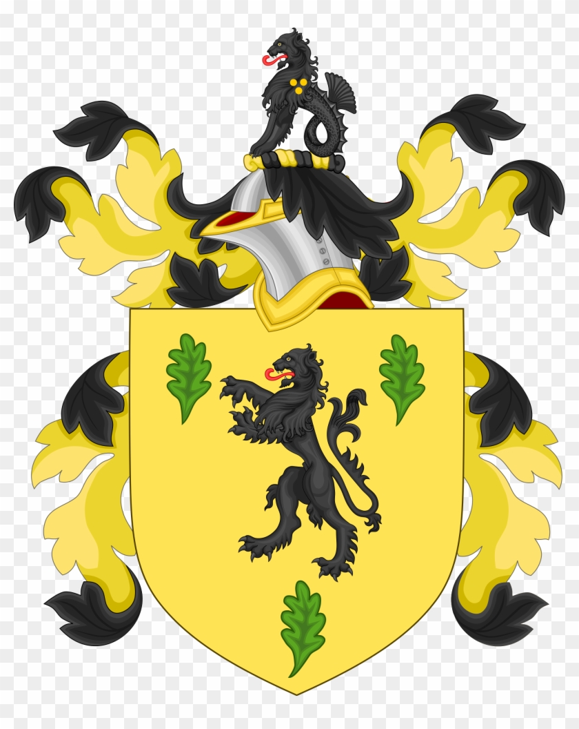 Open - Stamford Raffles Coat Of Arms #1700511
