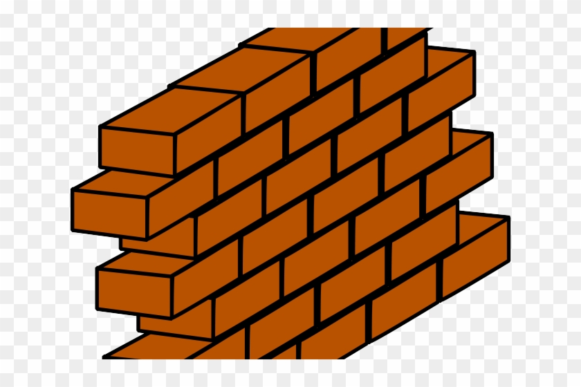 Wall Clipart Jail Wall - Clipart Of A Brick Wall #1700516