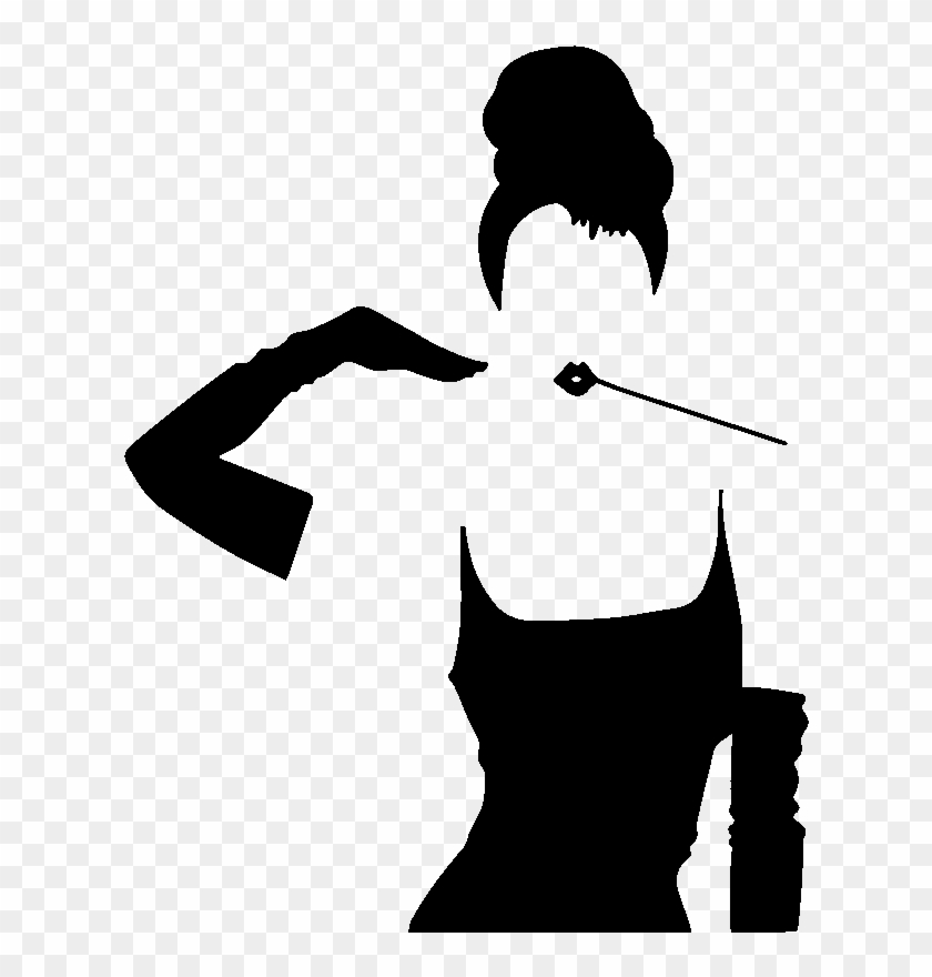 Sticker Silhouette Femme Elegante Ambiance Sticker - Silhouette Femme Png #1700521