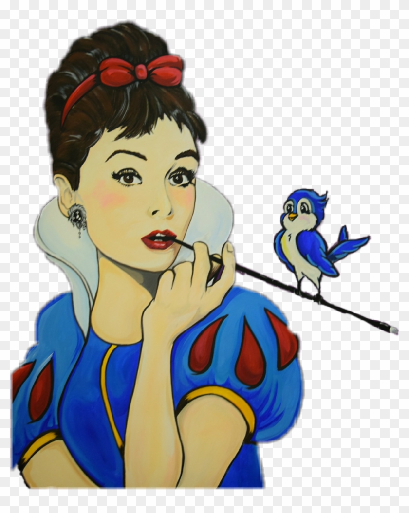 Audreyhepburn Cartoon - Audrey Hepburn Snow White #1700533