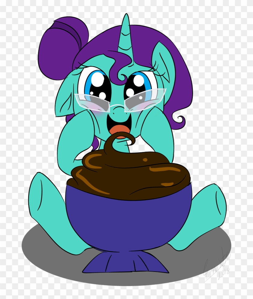 Aqua's Chocolate Ice Cream By Emositecc - Cartoon #1700627