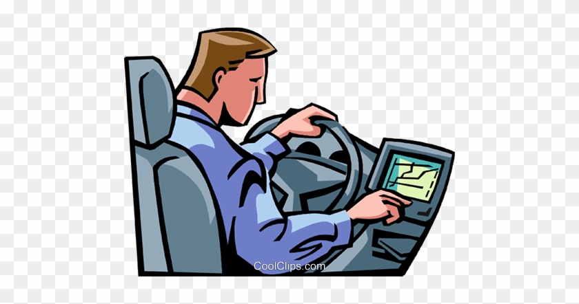More Free Driving Car Png Images - Car With Gps Cartoon #1700649