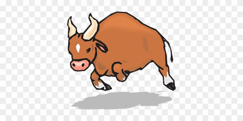 Bull, Horns, Charging, Matador, Angry - Bull Clipart #1700738