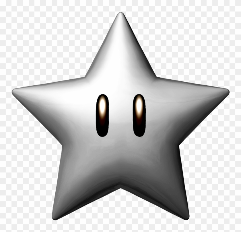 Pin Silver Star Clipart - Super Mario Party Star #1700754