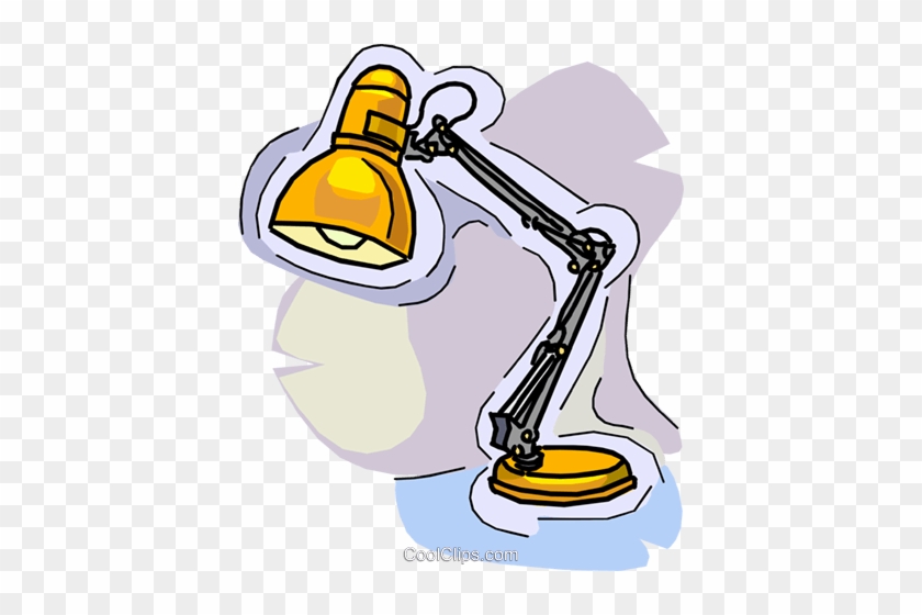 Desk Lamp Royalty Free Vector Clip Art Illustration - Desk Lamp Royalty Free Vector Clip Art Illustration #1700785