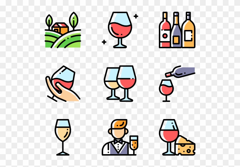Wine - Baby Shower Icon Png #1700824