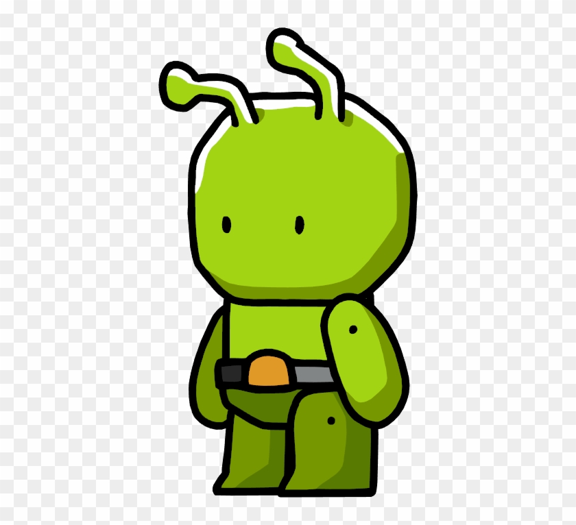 Png Library Aliens Clipart Martian - Scribblenauts Martian #1700839