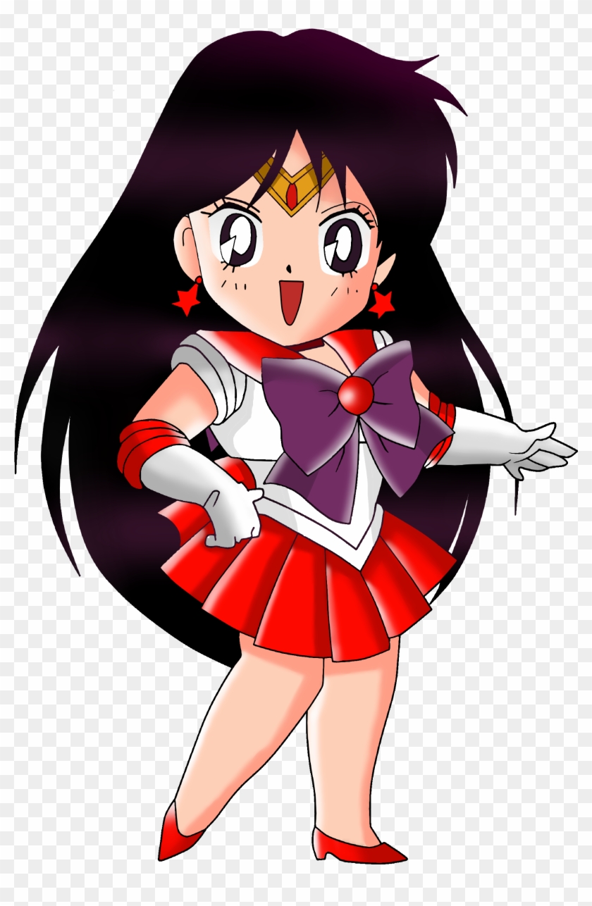 Clipart Mars Color - Sailor Mars Chibi Png #1700842