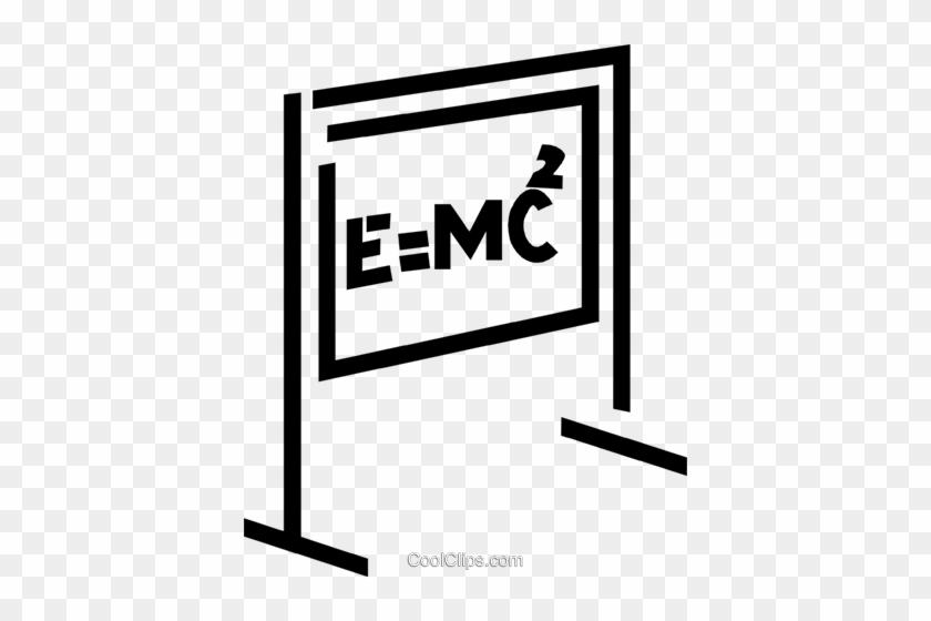 E=mc2 Royalty Free Vector Clip Art Illustration - Mc2 #1700902