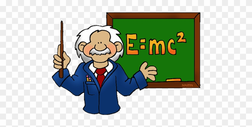 Physics - Albert Einstein Clip Art #1700919