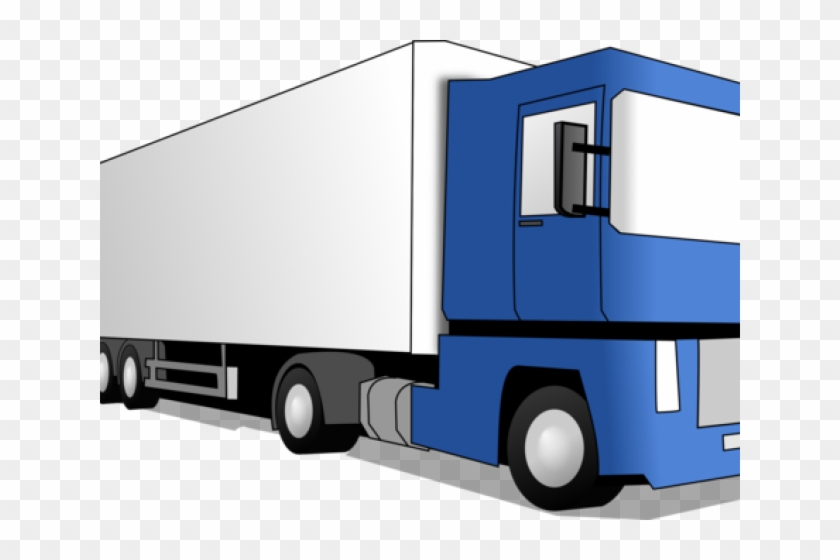 Transportation Clipart Blue Pickup Truck - Truck Transportation Clipart Png #1700955