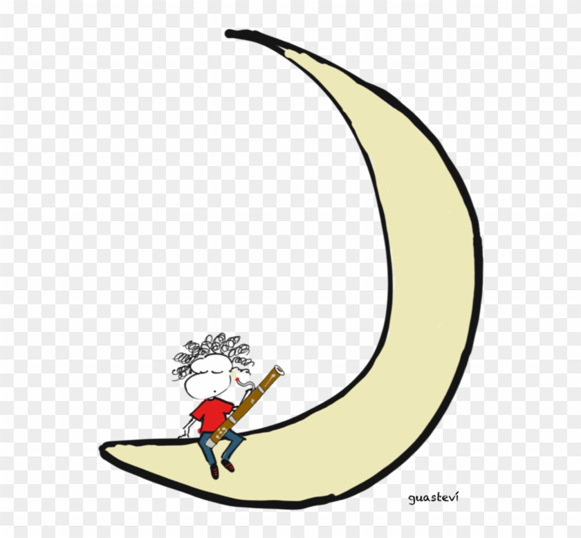 Moon And Bassoon - Cartoon #1701009