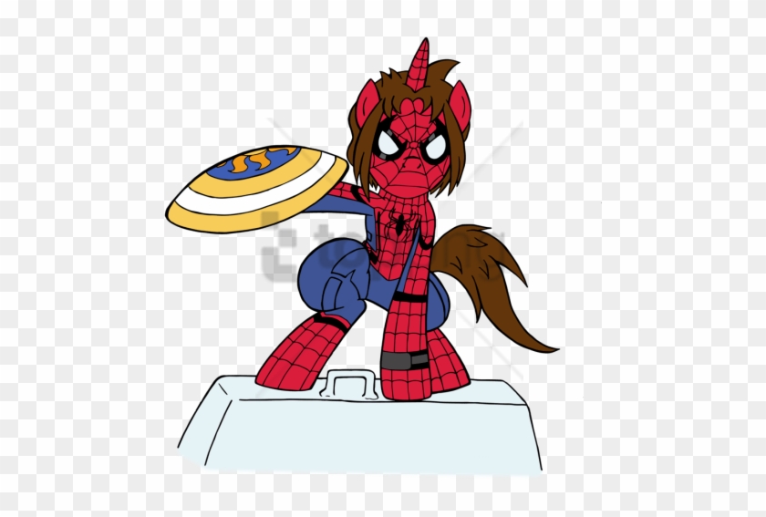 Free Png Spiderman Civil War Pony Png Image With Transparent - Spider Man Homecoming Spiders And Magic #1701173