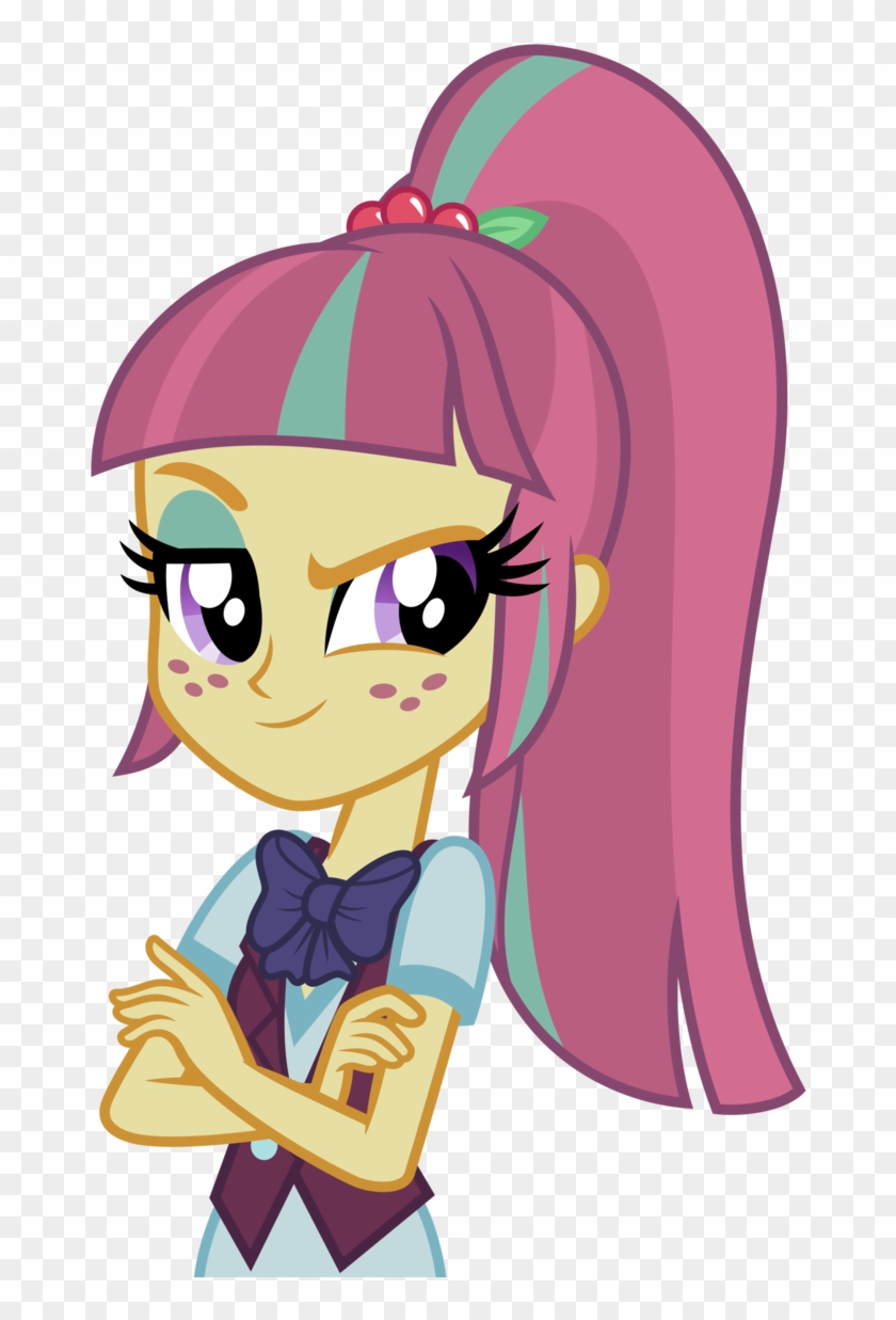 Clipart Girl Ponytail - Mlp Equestria Girls Sour Sweet #1701245