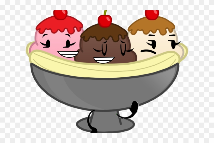 Sundae Clipart Banana Split - Banana Split #1701338