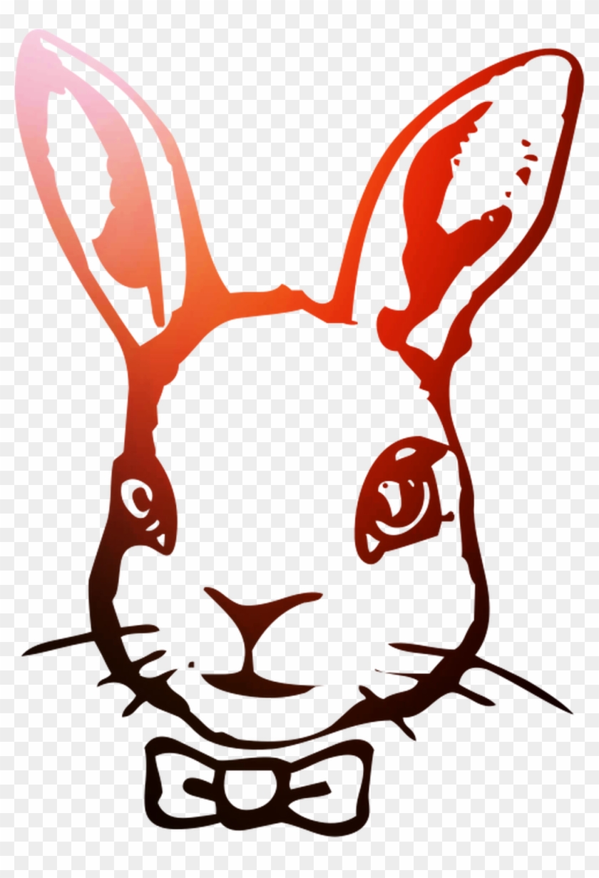 Hare Domestic Illustration Rabbit Easter Bunny Clipart - Domestic Rabbit #1701354