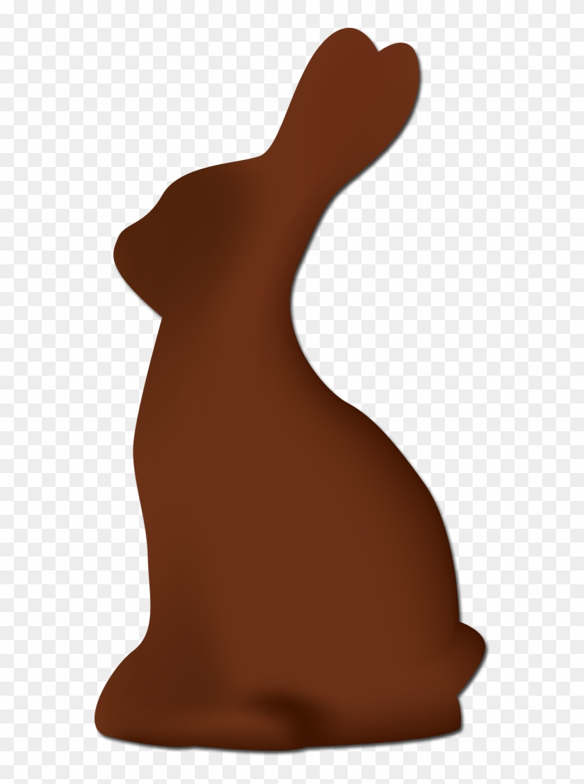 Chocolate Bunny Clip Art - Chocolate Bunny Clip Art #1701357
