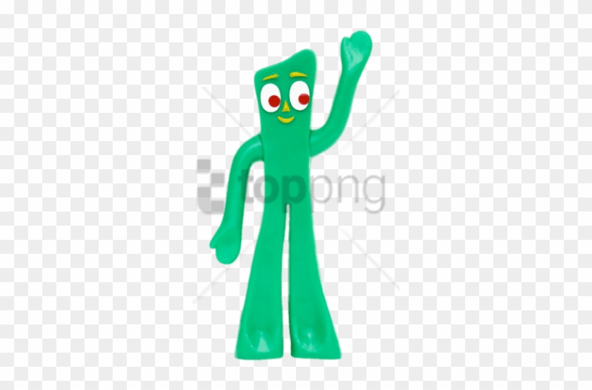Free Png Download Gumby Holding Up His Hand Clipart - Gumby Clipart #1701388