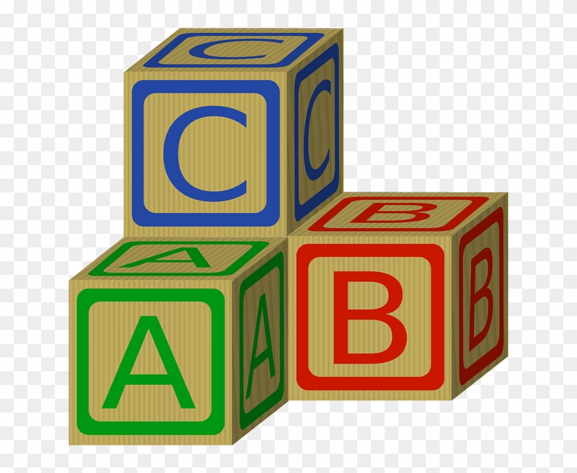 Vetorial Gratis Blocos - Toy Blocks Clip Art #1701434