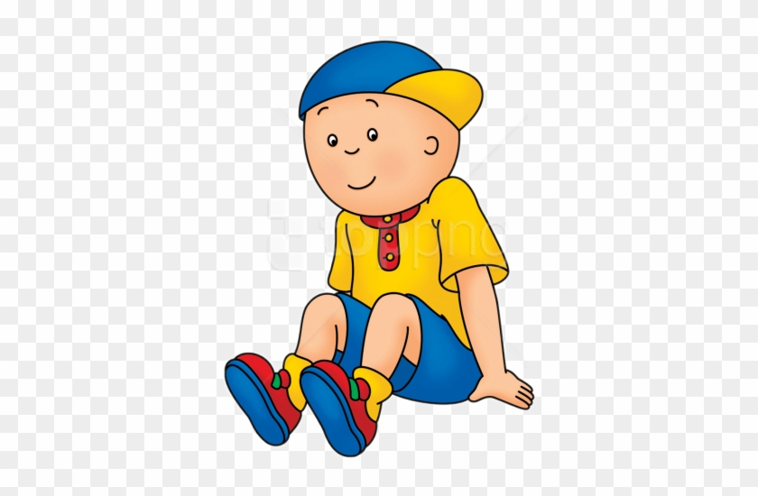 Free Png Download Caillou Sitting Clipart Png Photo - Caillou Hd #1701482