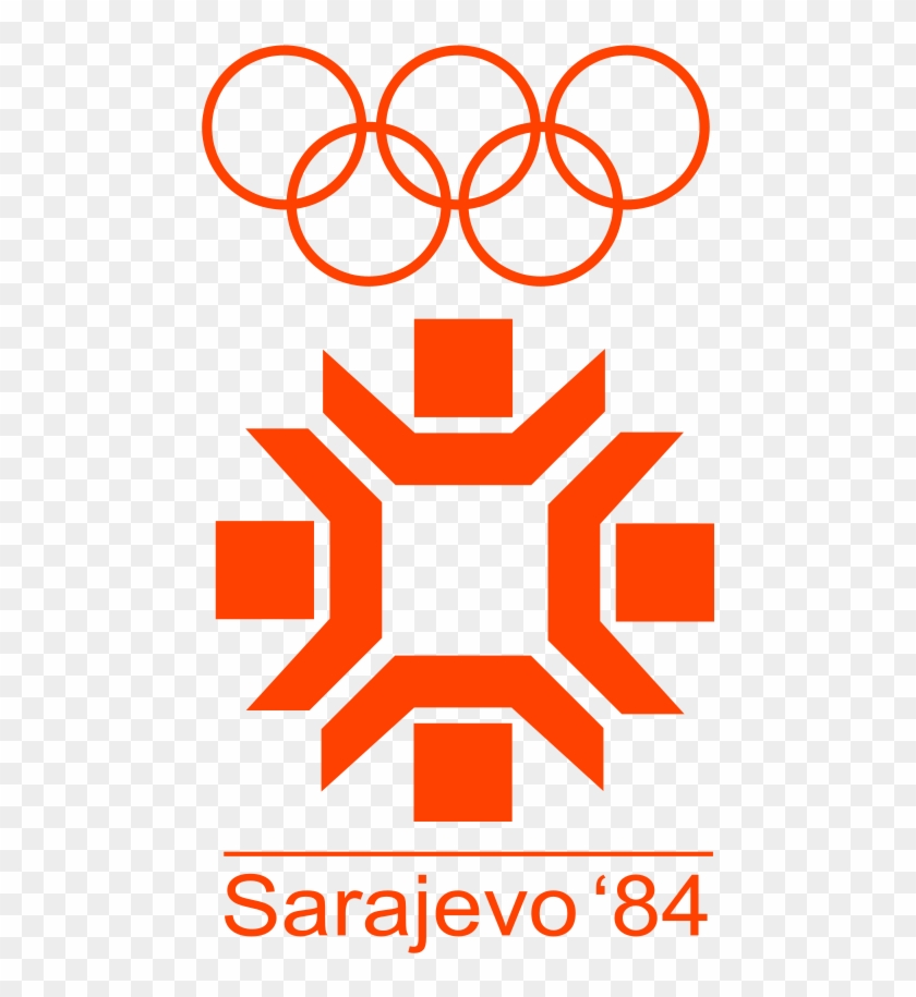 Sarajevo Winter - 1984 Winter Olympics Logo #1701499