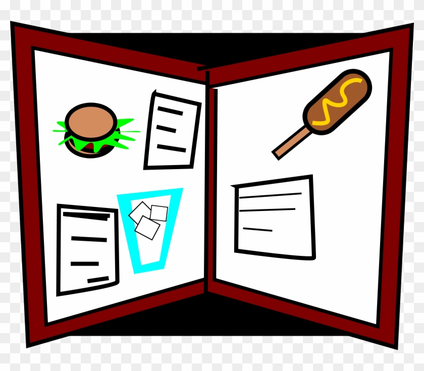 Clip Art Of Menu #1701546