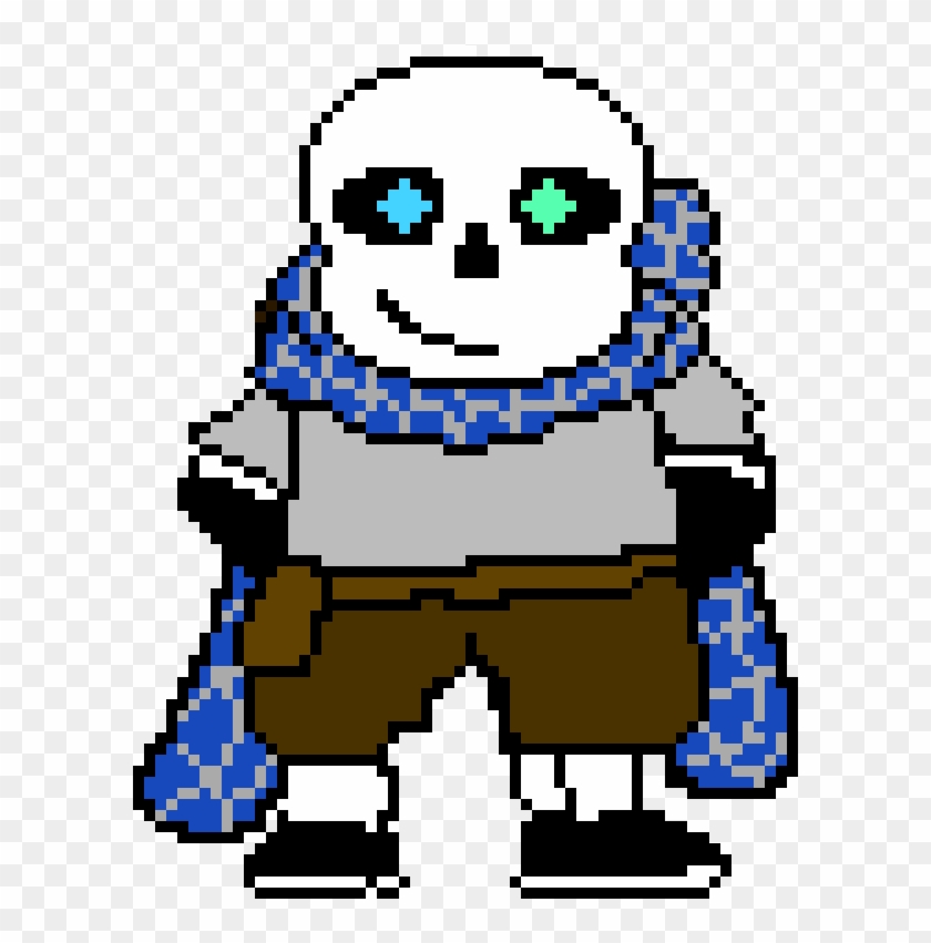 Undertale Aftertale Sans Pixel Art Maker Png Undertale - Undertale