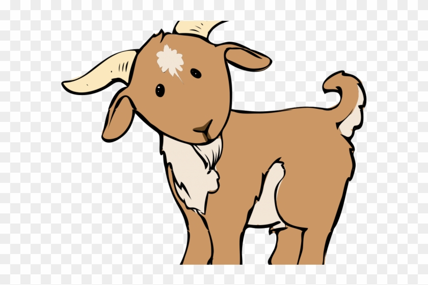 Goats Head Clipart Cute - Goat Clip Art #1701604