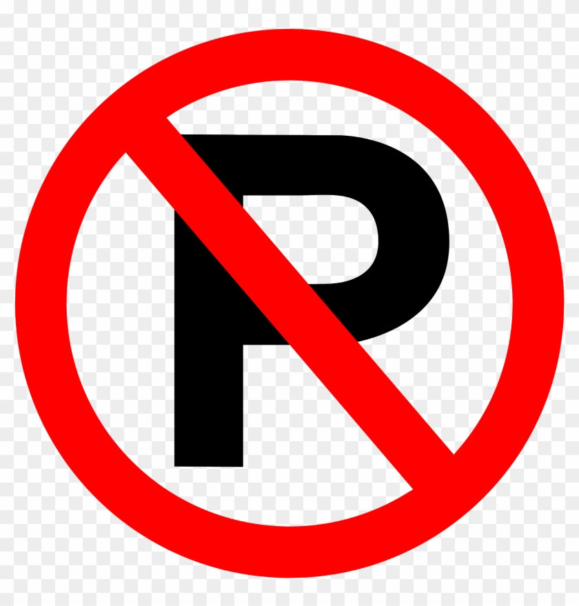 No Parking Bawal Pumarada - Traffic Sign In Indonesia #1701740