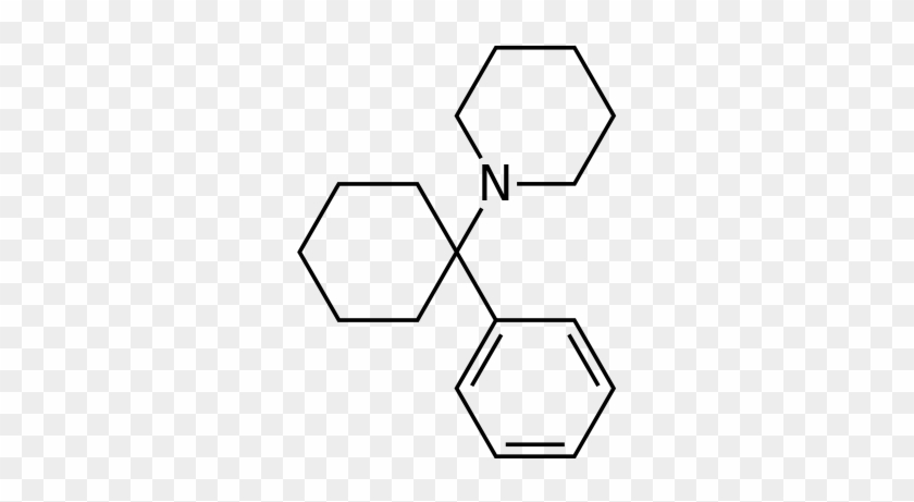 Phencyclidine, The Prototypal Arylcyclohexylamine Derivative - Molecular Structure Of Carbon #1701819