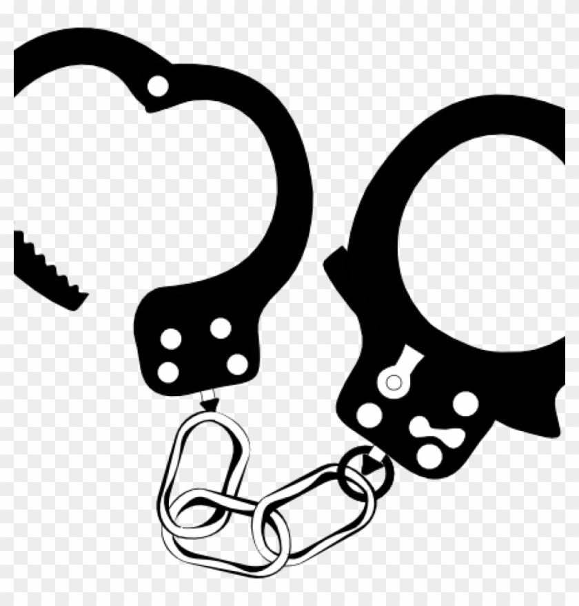 Handcuff Clipart Handcuffs Black And White Clip Art - Prison Escape Game Quiz Answers #1701837