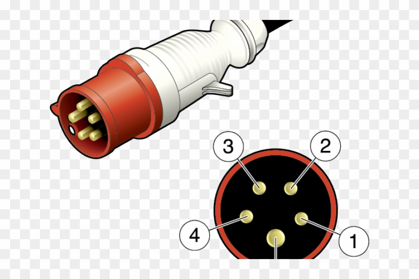 Plug Clipart Power Cable - Circle #1701957