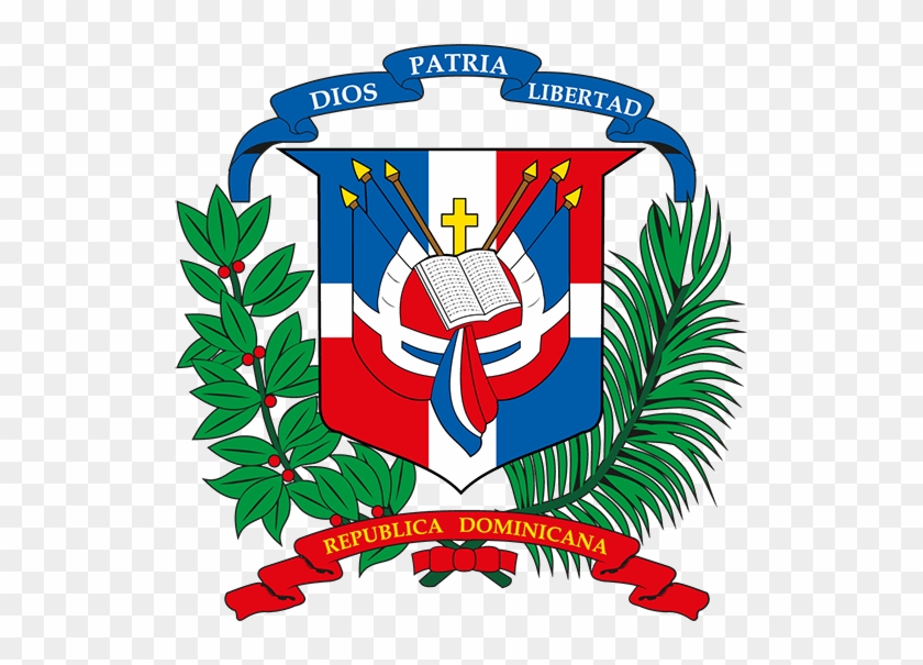 Dominican Republic Flag Coat Of Arms Of Dominican Republic - Dominican Republic Flag License Plate #1702013