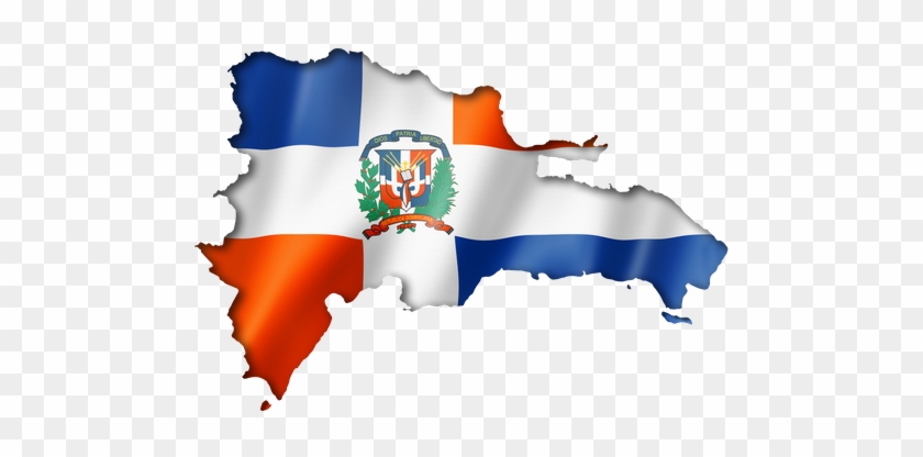 Dominican Republic Flag Map - Dominican Republic Flag No Background #1702031