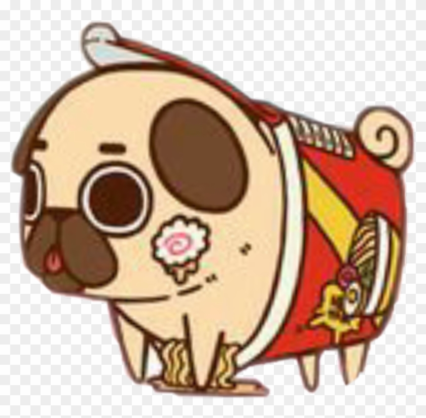 Pugs Love Chinse Food Simen Pug Crazy For Simen - Puglie Pug #1702201