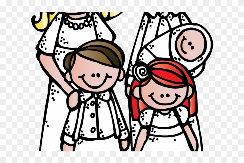 Colours Clipart Family - Clipart Family Portrait Black And White #1702227