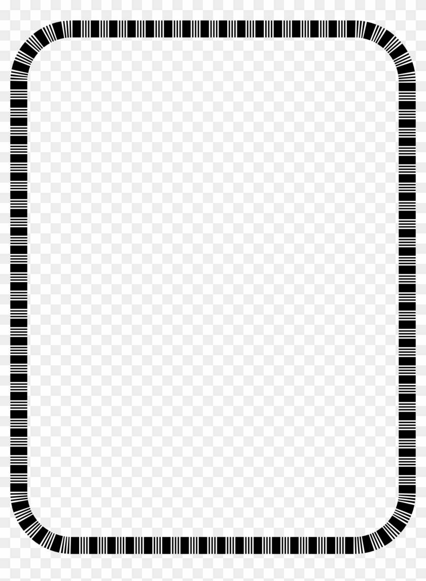 Free Black Clip Art Borders And Frames Weddings - Whmis Label Border #1702229