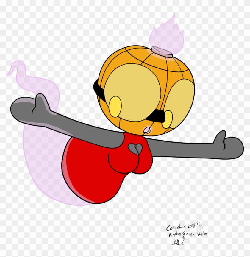Day 31 Of Costober, Pumpkin Queen Willow - Cartoon #1702246